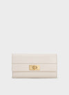 CHARLES & KEITH Lennie Chain-Handle Wallet_Cream