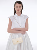 CHARLES & KEITH Lennie Chain-Handle Wallet_Cream