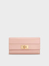 CHARLES & KEITH Lennie Chain-Handle Wallet_Light Pink