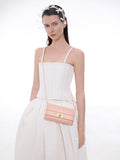 CHARLES & KEITH Lennie Chain-Handle Wallet_Light Pink