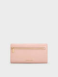CHARLES & KEITH Lennie Chain-Handle Wallet_Light Pink