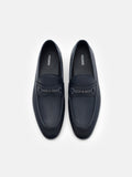 PEDRO Alistair Leather Loafers - Navy