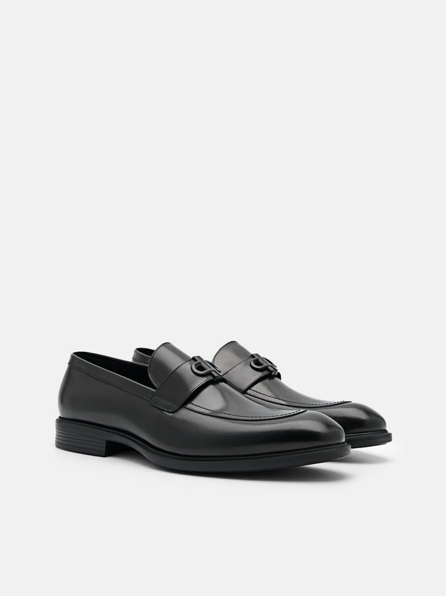 PEDRO Icon Altitude Leather Loafers - Black