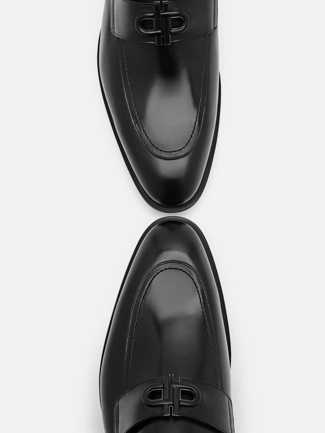 PEDRO Icon Altitude Leather Loafers - Black