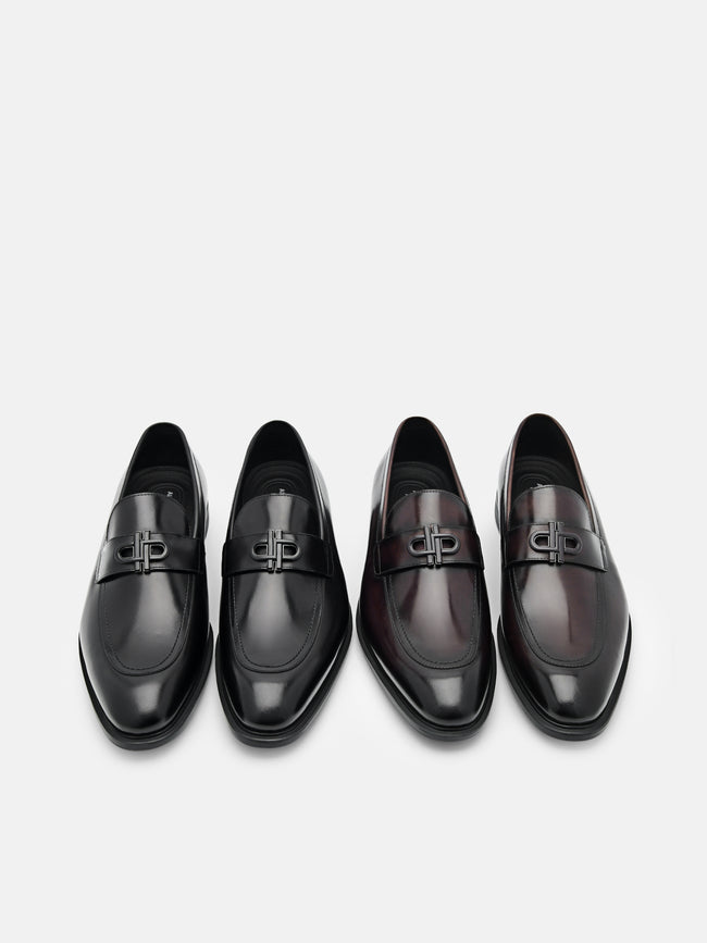 PEDRO Icon Altitude Leather Loafers - Black