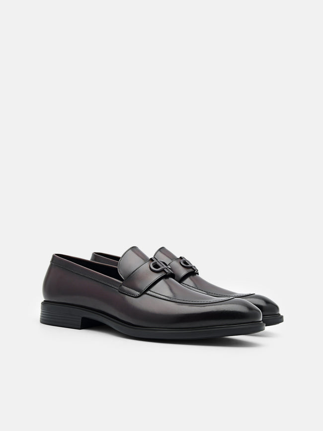 PEDRO Icon Altitude Leather Loafers - Dark Brown
