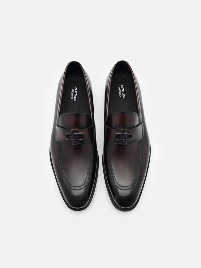 PEDRO Icon Altitude Leather Loafers - Dark Brown