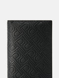 PEDRO Embossed Leather Long Wallet - Black