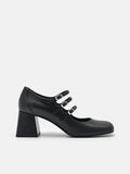 PEDRO Milena Heel Pumps-Black