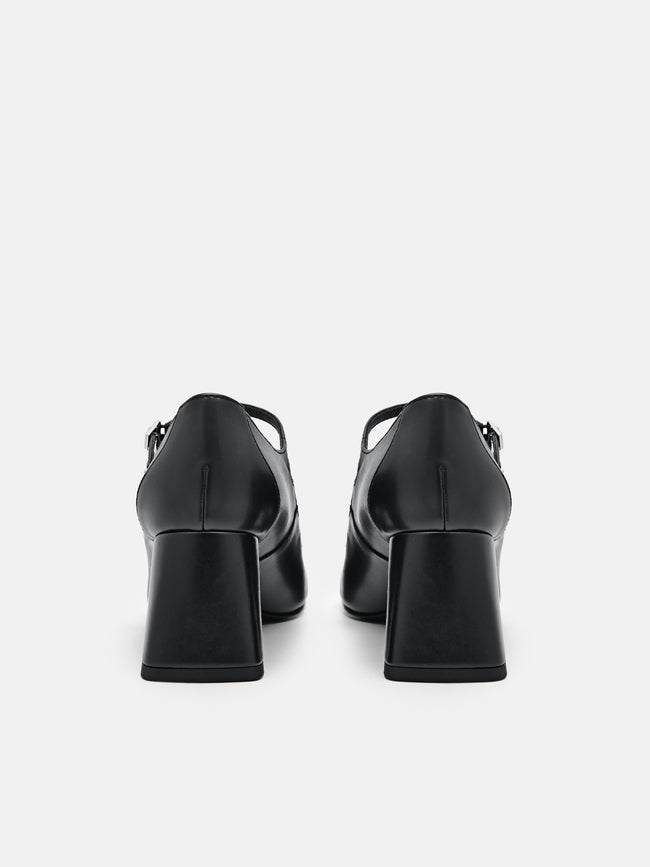 PEDRO Milena Heel Pumps-Black