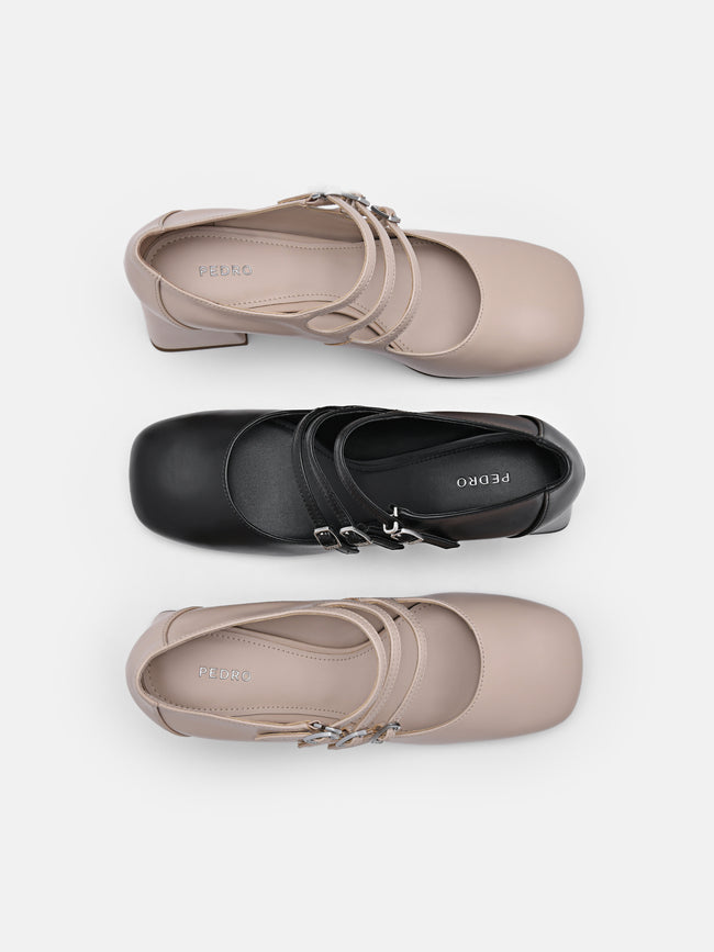 Pedro Milena Heel Pumps-Nude