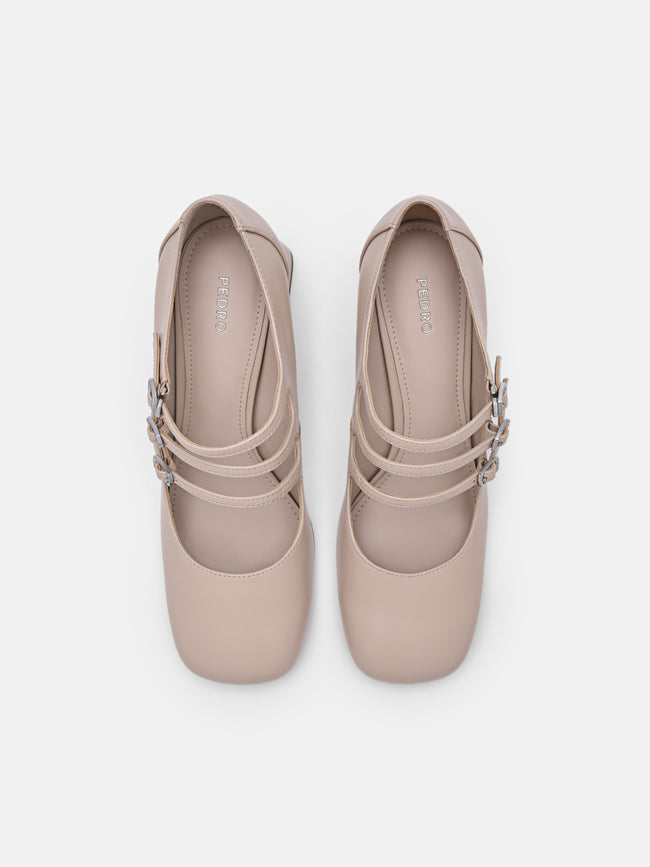 Pedro Milena Heel Pumps-Nude