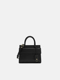 PEDRO Studio Leather Handbag - Black
