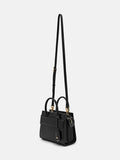 PEDRO Studio Leather Handbag - Black