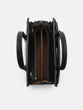 PEDRO Studio Leather Handbag - Black