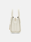 PEDRO Studio Leather Handbag - Chalk