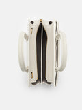 PEDRO Studio Leather Handbag - Chalk