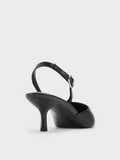 Stacy Slingback Kitten Heels_Black