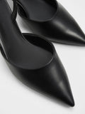 Stacy Slingback Kitten Heels_Black
