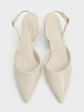 Stacy Patent Slingback Kitten Heels_Chalk