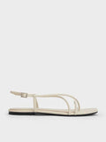 Strappy Crossover Slingback Sandals_Chalk