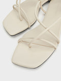 Strappy Crossover Slingback Sandals_Chalk
