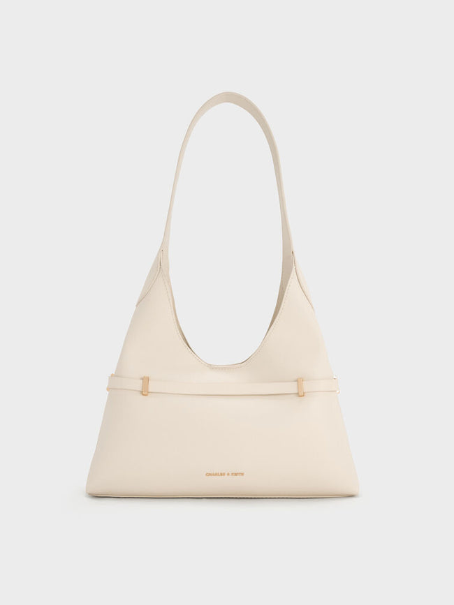 Arlet Metallic-Accent Belted Hobo Bag_Cream