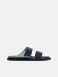 PEDRO Velcro Slide Sandals- Navy