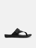 PEDRO Banded Thong Sandals- Black
