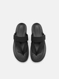 PEDRO Banded Thong Sandals- Black