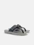 PEDRO Banded Thong Sandals- DarkGrey