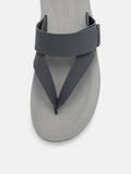 PEDRO Banded Thong Sandals- DarkGrey