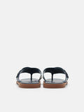 PEDRO Buckle Thong Sandals- Navy