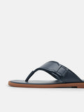 PEDRO Buckle Thong Sandals- Navy