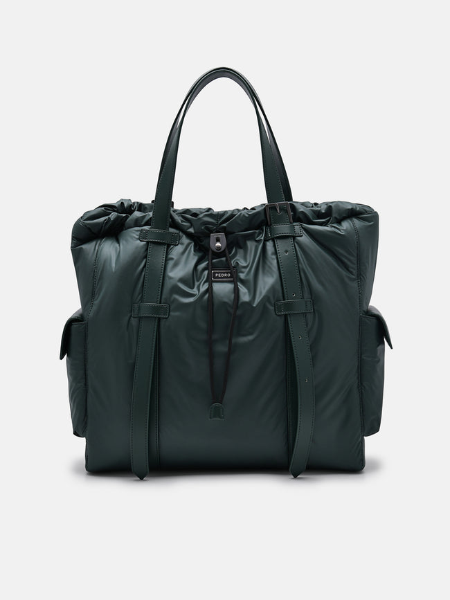 PEDRO Casper Tote Bag- Dark Green