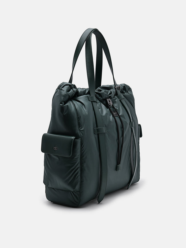 PEDRO Casper Tote Bag- Dark Green