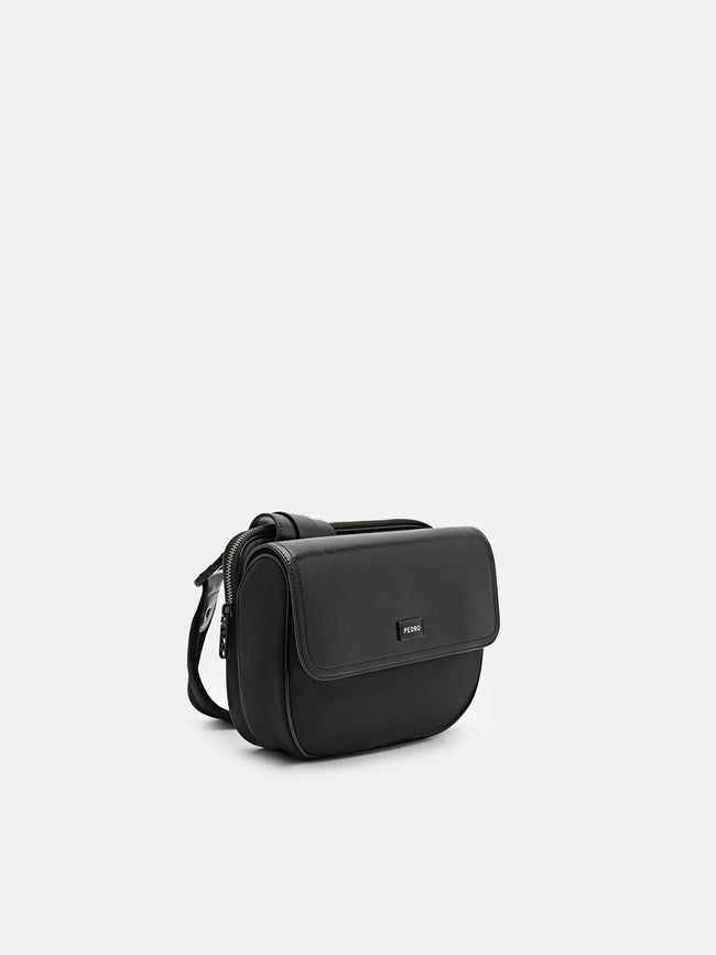 PEDRO Nylon Crossbody Pouch- Black