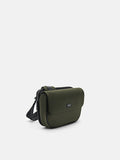 PEDRO Nylon Crossbody Pouch- Military Green