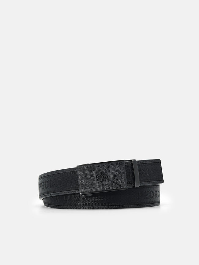 PEDRO Fabric Automatic Belt- Black