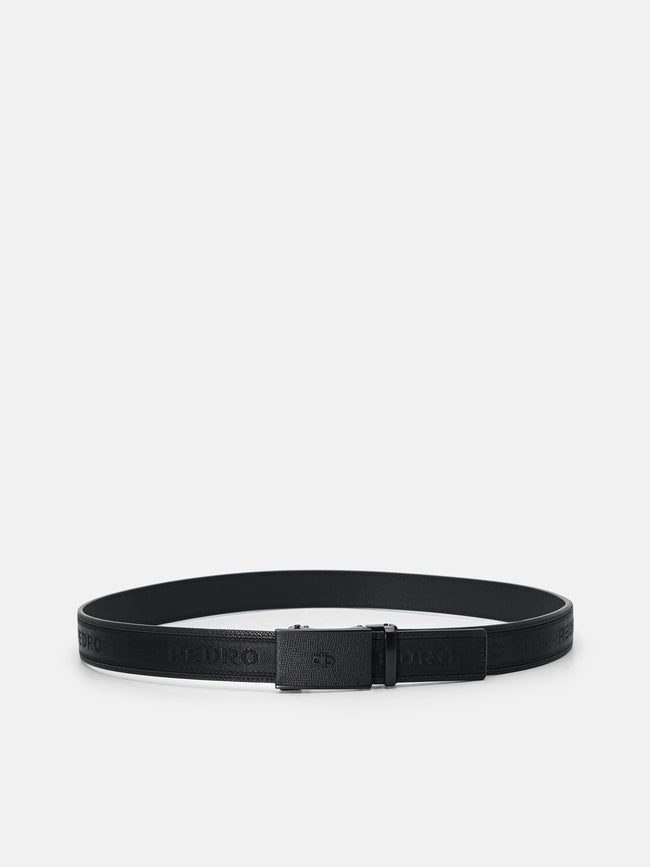 PEDRO Fabric Automatic Belt- Black