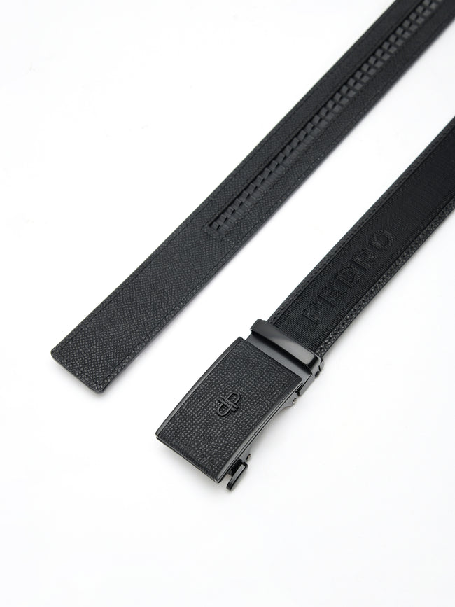 PEDRO Fabric Automatic Belt- Black