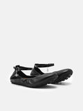 PEDRO Eclipse Leather Ballerina Flats- Black