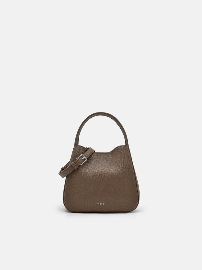 PEDRO Dana Bucket Bag - Dark Taupe