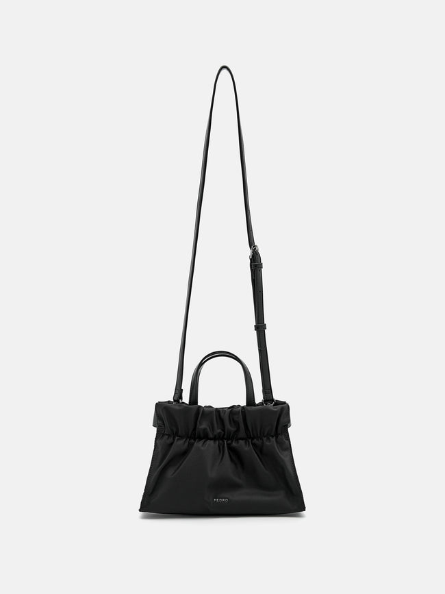 Pedro Helix Handbag- Black