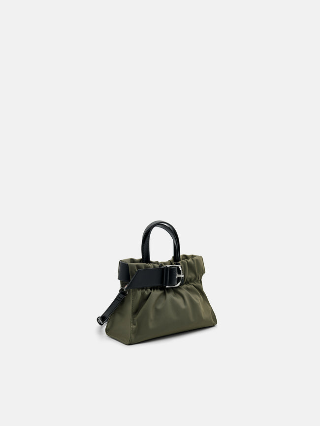 Pedro Helix Handbag- Olive
