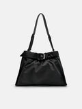 PEDRO Helix Nylon Shoulder Bag- Black