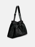 PEDRO Helix Nylon Shoulder Bag- Black