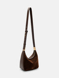 PEDRO Jatte Crescent Bag- Brown