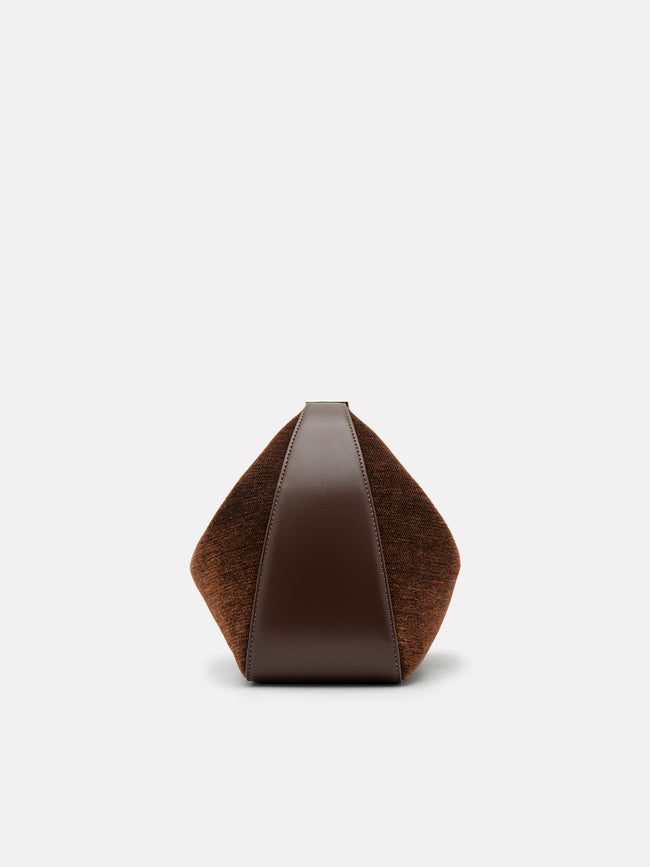 PEDRO Jatte Crescent Bag- Brown