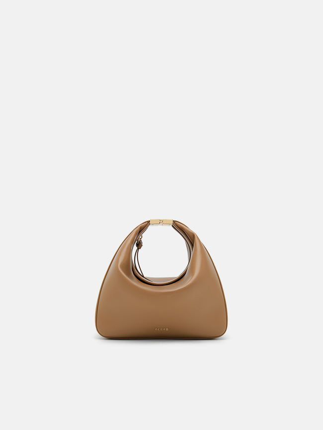 PEDRO Jatte Crescent Bag- Camel